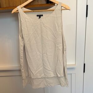 Eileen Fisher Light Beige Tank Bone M